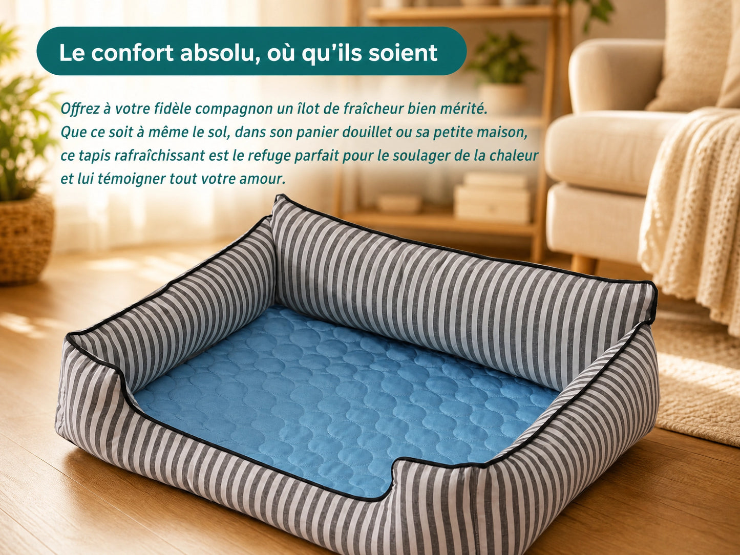 Tapis Rafraîchissant pour chat et chien