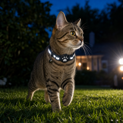 Collier AirTag Chat Premium
