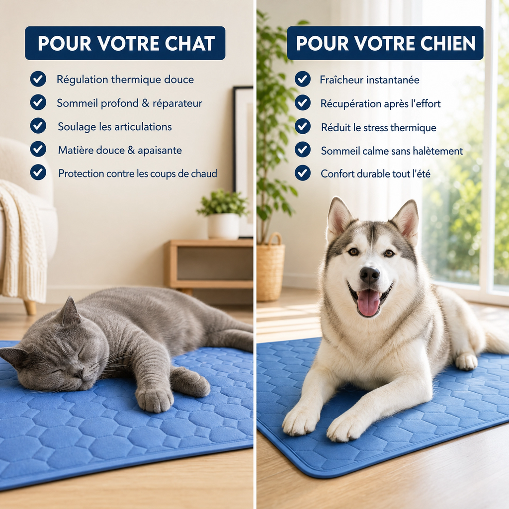 Tapis Rafraîchissant pour chat et chien