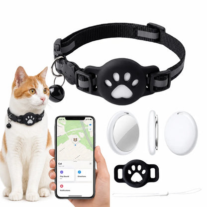 Collier AirTag Chat Premium